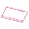 Pink Sakura Cherry Blossom License Plate Frame